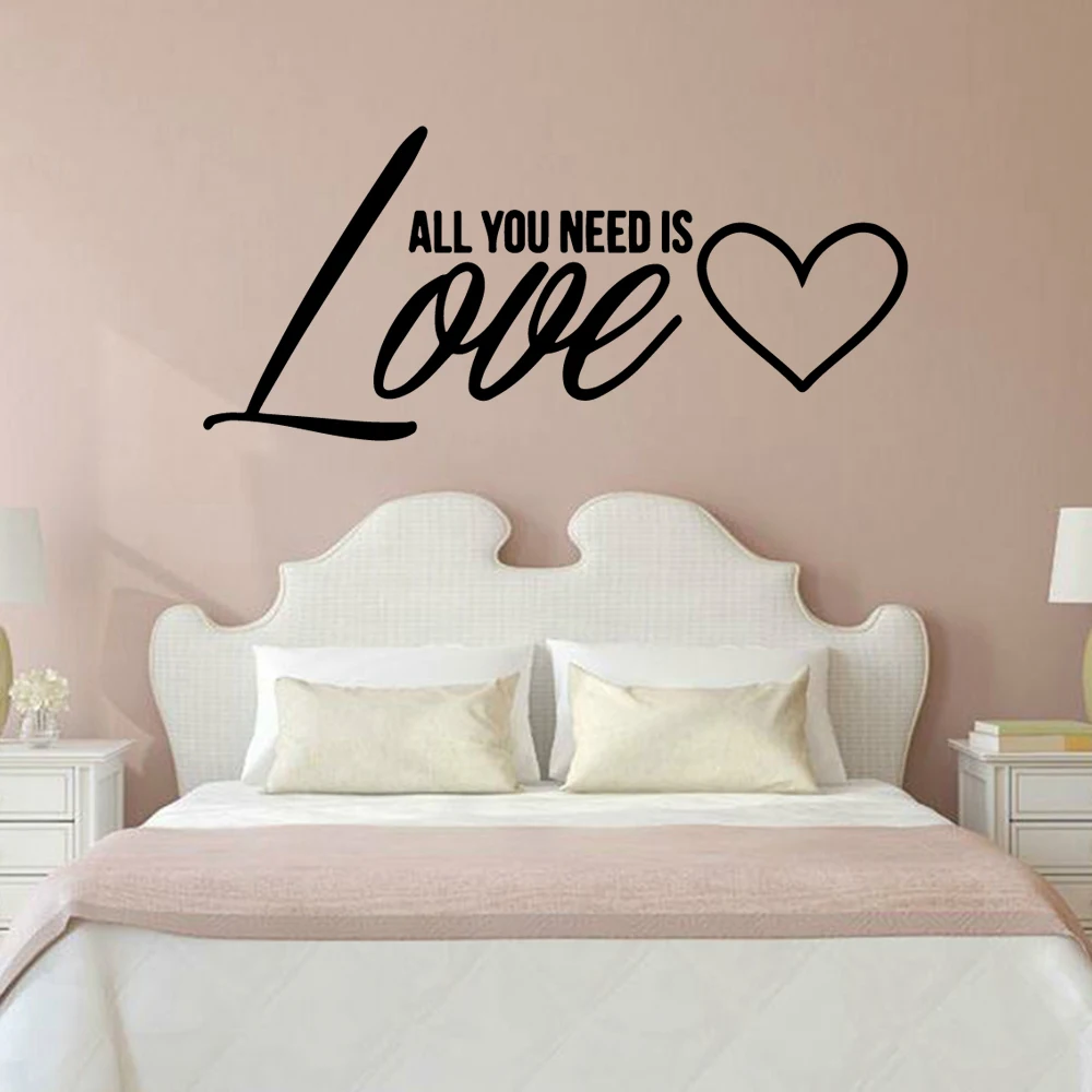 Стикер на стены любовь украшения дома ПВХ наклейка гостиная спальня