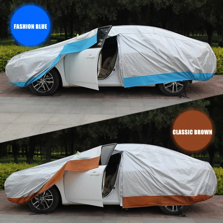 Двухцветный автомобильный чехол утолщенный Наполнитель из хлопка