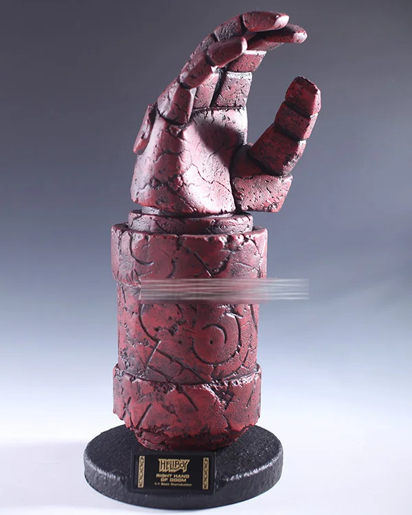 1:1 Масштаб жизни Размер Prop Hellboy правая рука Doom Реплика Новинка|hand scale|hand prop |