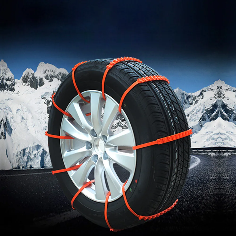 Цепь для шин 1 шт. зимние противоскользящие цепи автомобиля шины снега покрышки