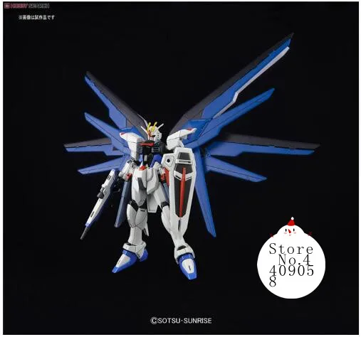 Bandai HGUC 192 свободу оживить 1/144 воина гундама ZGMF X10A сборка модель Наборы фигурку