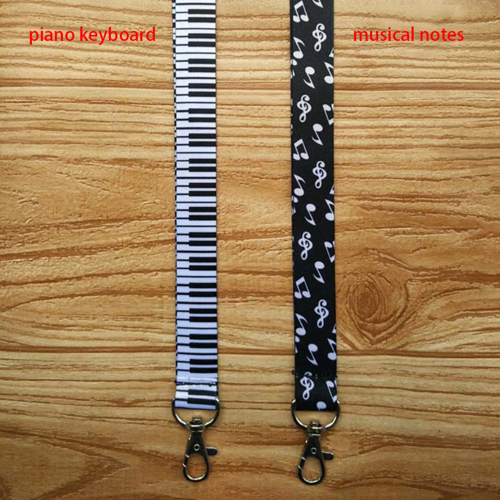 1 шт. музыкальные стикеры на клавиши пианино брелок печать ремешок для телефона