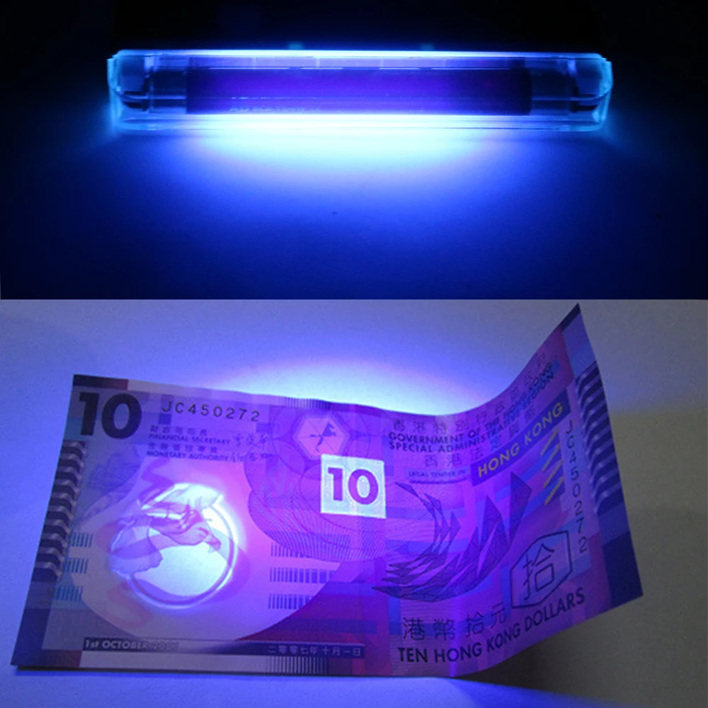 ITimo мини Портативный лампа УФ фонарик светодиодный Blacklight ультрафиолетового