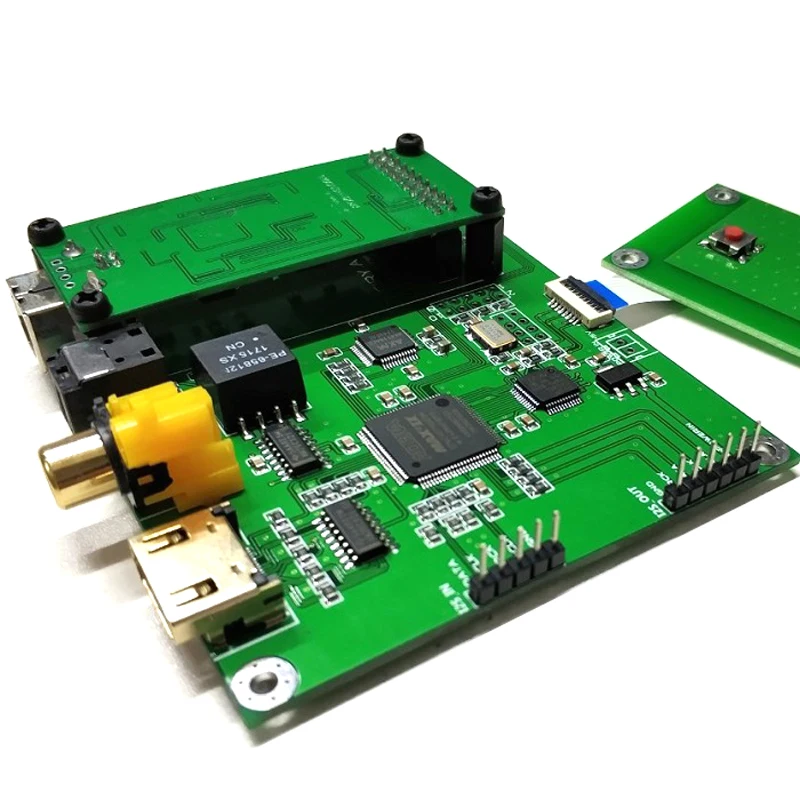 Amanero цифровой XMOS интерфейс аудио декодер DAC частота дискретизации дисплей AK4118 SPDIF ies плата переключателя с OLED T0138