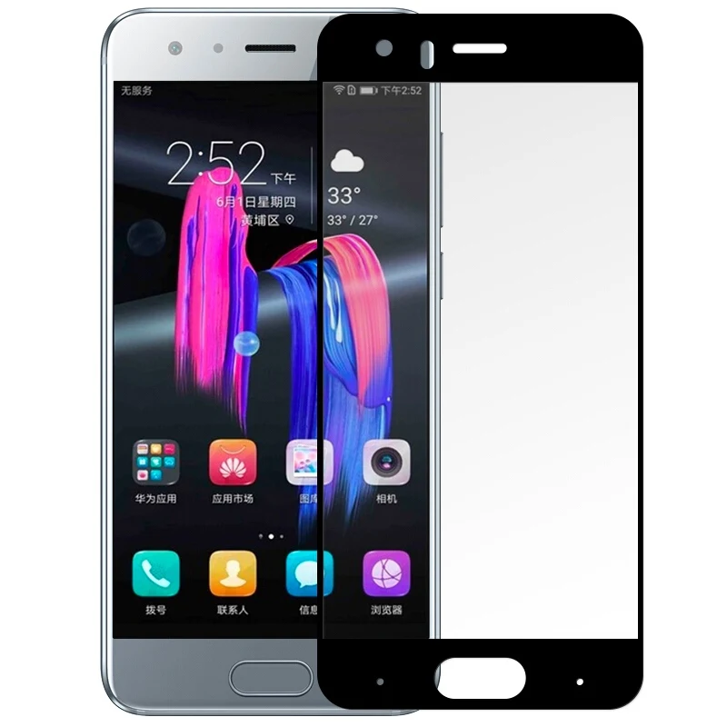 TOMKAS закаленное стекло для Huawei Honor 9 полное покрытие HD защитная пленка протектор