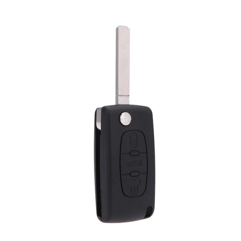 3Buttons Remote Key Case Shell For Peugeot 407 307 308 607 807 Cover 3 Buttons Flip With Car Symbol | Автомобили и мотоциклы