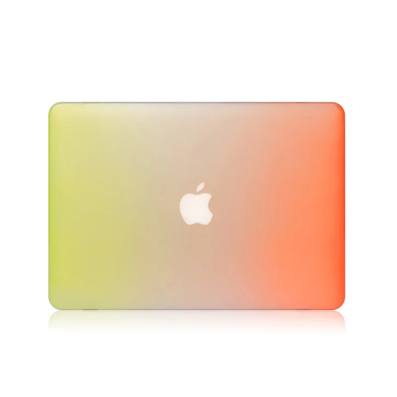 Матовый Радуга Жесткий протектор чехол для ноутбука MacBook Air 11 Pro 13/15 дюймов с retina