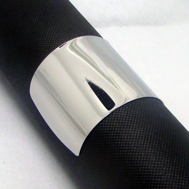 Горячая сталь 50 мм широкий полированный простой браслет на запястье летний