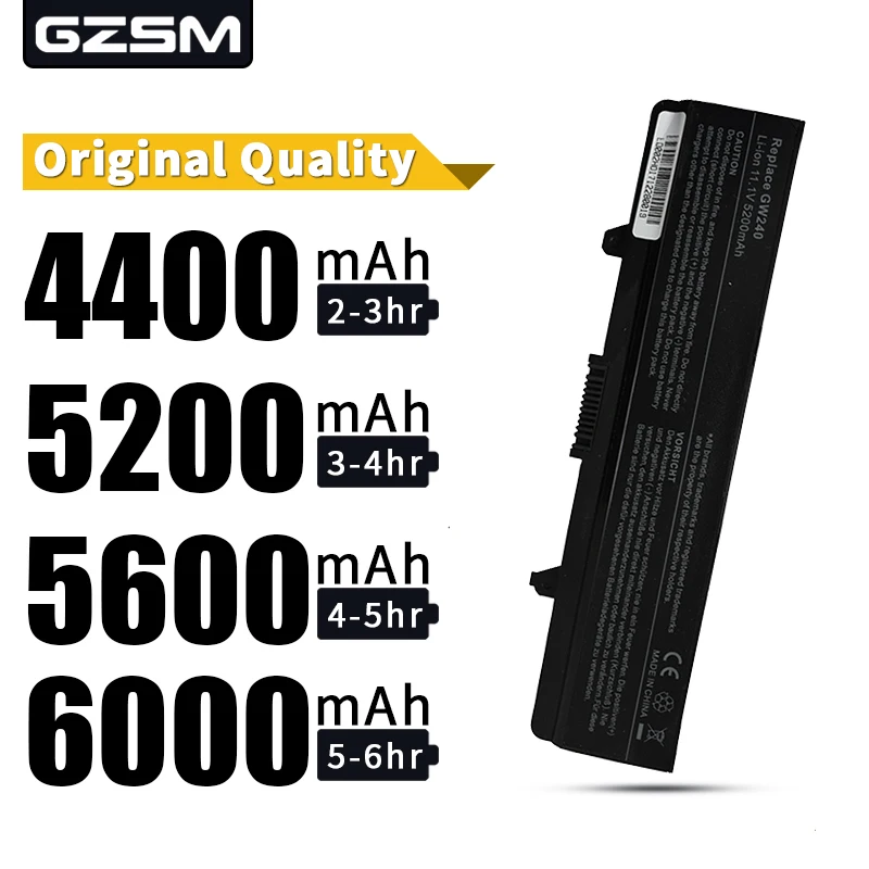 HSW ноутбука Батарея для Dell Inspiron 1525 1526 1545 1440 1750 312 0625 C601H D608H GW240 XR693 M911G GP952 Батарея|battery