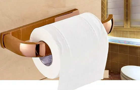 Роскошный Твердый латунный держатель для бумажных полотенец античный настенный