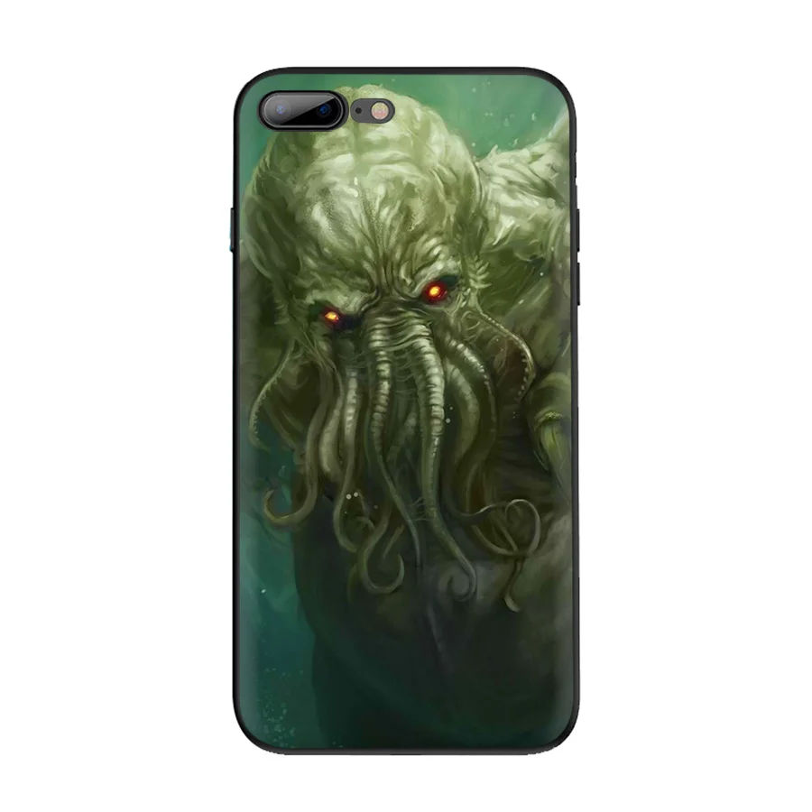 Cthulhu Mythos Club Чехол для мобильного телефона TPU iPhone 6 6s 7 8 Plus 11 Pro X XR XS Max SE 5 5S Защитная