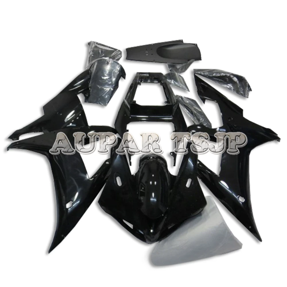 

Sportbike ABS Injection Whole Gloss Black Cowlings For Yamaha 2002 2003 YZF1000 R1 02 03 Complete Fairings Plastic Pieces New