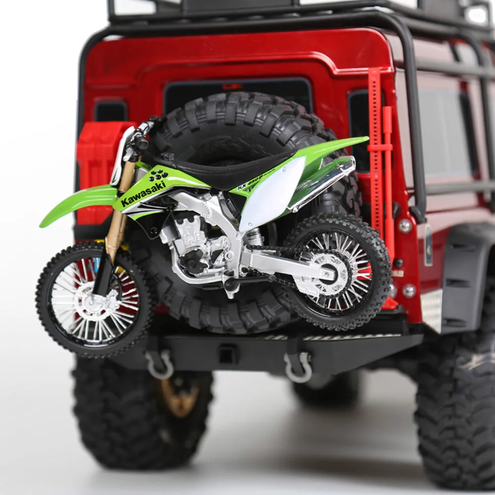 Украшение для мини мотоцикла с дистанционным управлением 1/10 Rc Rock Crawler Traxxas Trx 4 Trx4