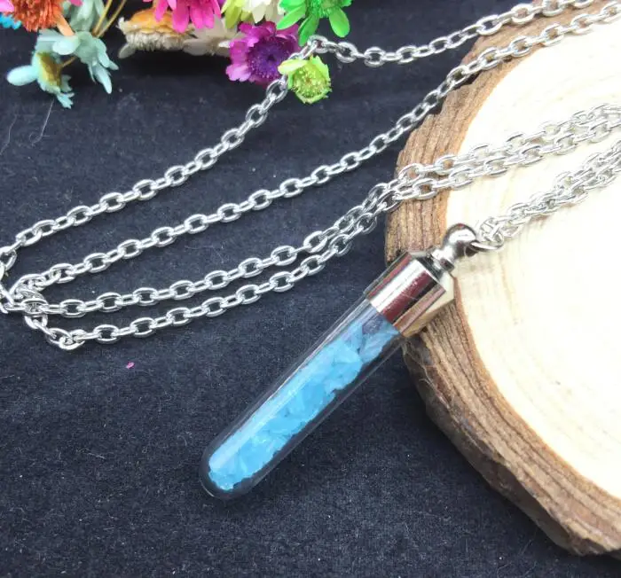 1 комплект 70 см высококачественный посеребренный флакон для желаний парфюм