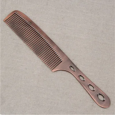 1Pc aluminum hair brush professional styling tool metal hair cutting comb 4 colors