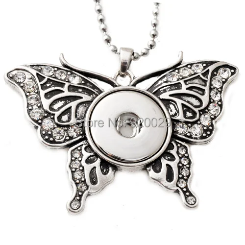 Ювелирное украшение. Кулон бабочка-кнопка 18 мм. | Украшения и аксессуары