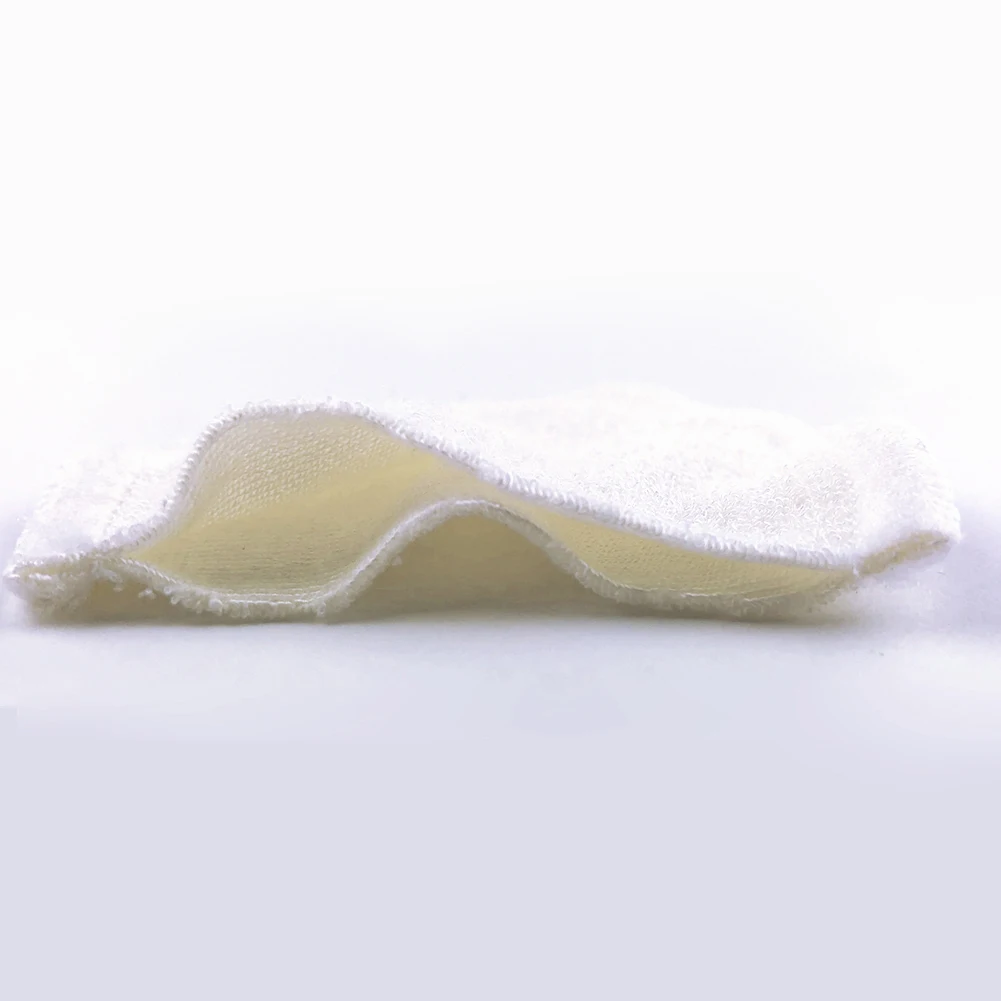 Многоразовые моющиеся ватные салфетки для удаления макияжа 2 слоя бамбукового