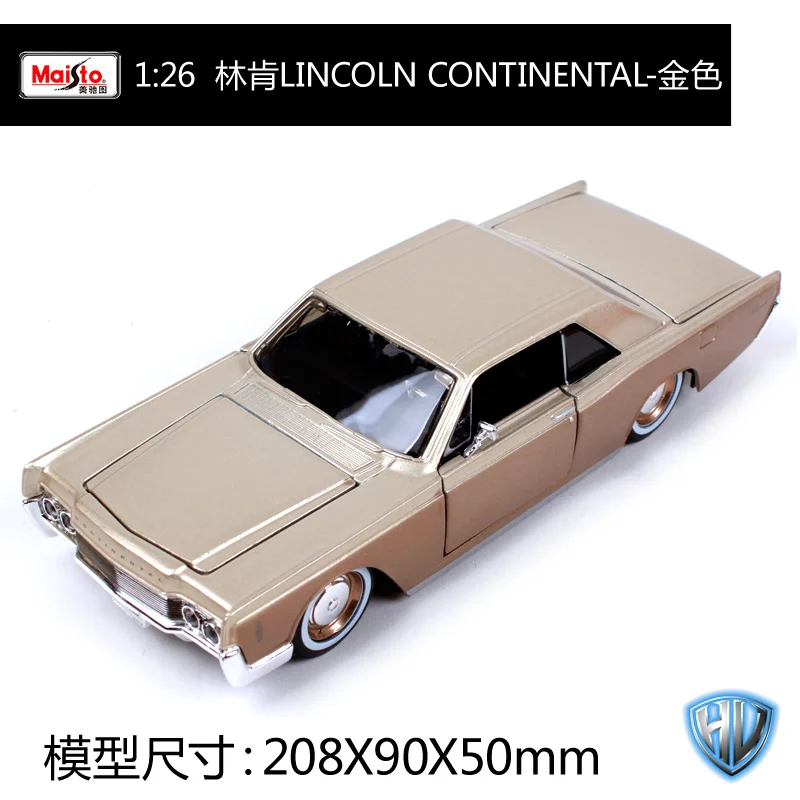 32531 Maisto 1:26 1966 LINCOLN Континентальная литая модель автомобиля игрушка Новинка в коробке 32531 - Цвет: 32531