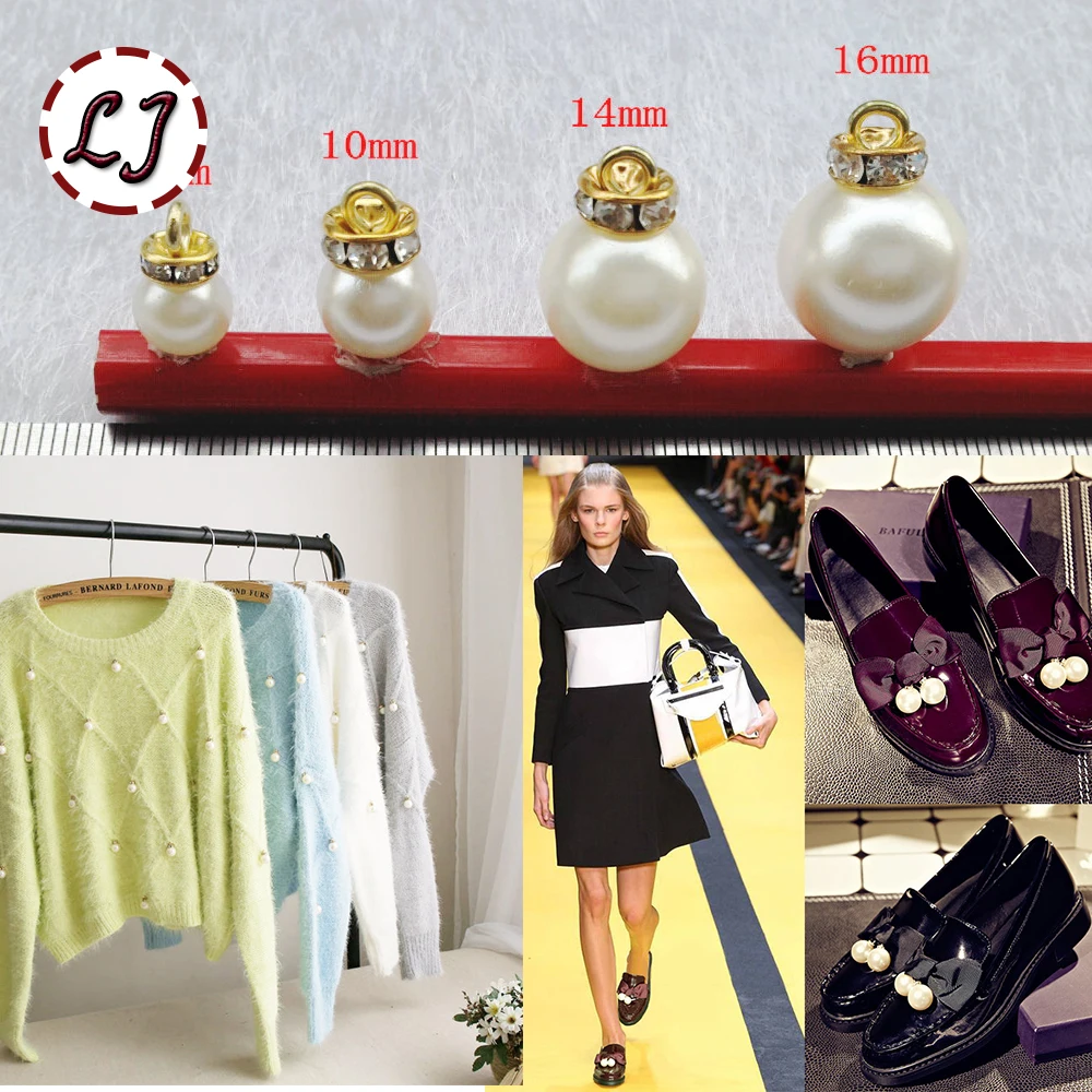 Новинка 10 шт./лот с перламутровыми заклепками кнопка для ткани на основе карбида