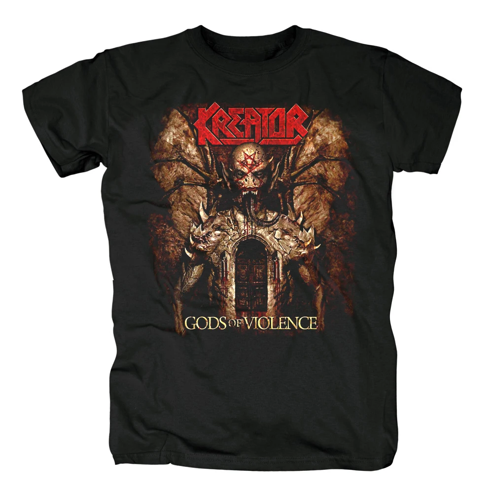 Bloodhoof KREATOR TESTAMENT SOUL OF BLACK TOUR металлическая хлопковая Футболка Азиатский размер