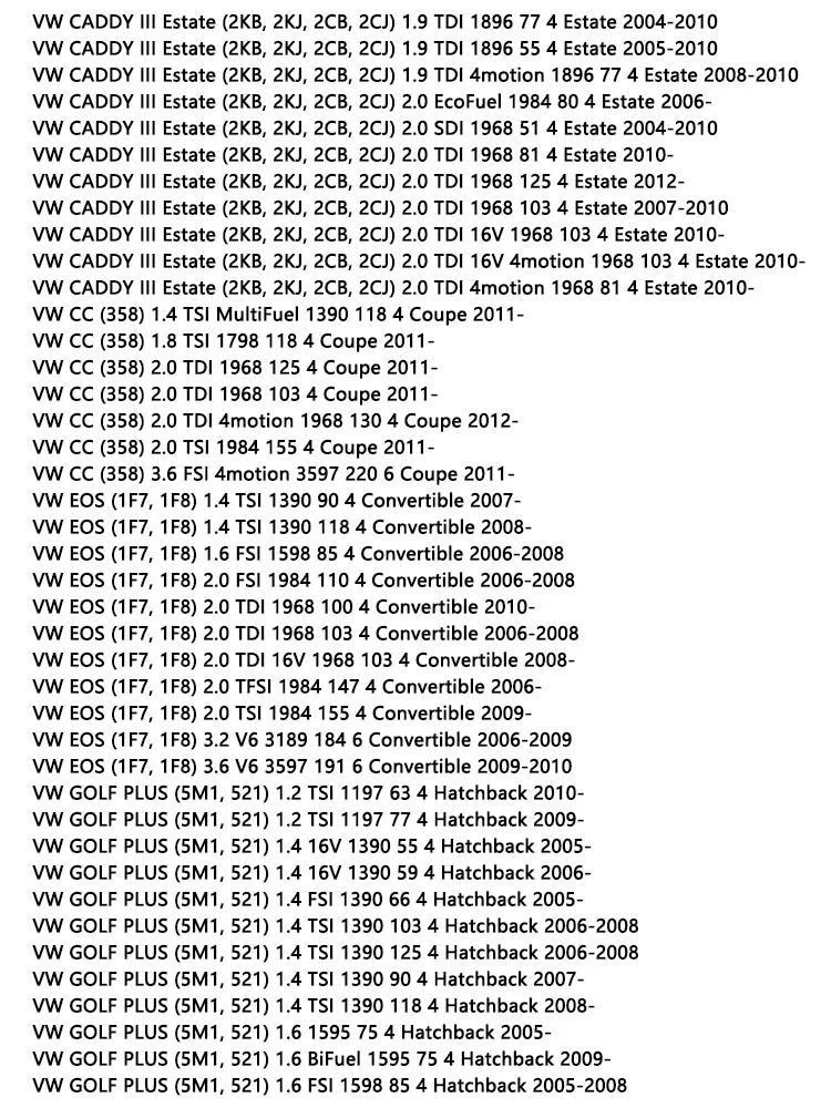 Фильтр салона для Golf 6, Caddy, Sagitar, Octavia, Touran, Tiguan, Audi TT 3,2, MAGOTAN 3,2, 2,0 Lavida Passat/B7, ESO 1K0819644