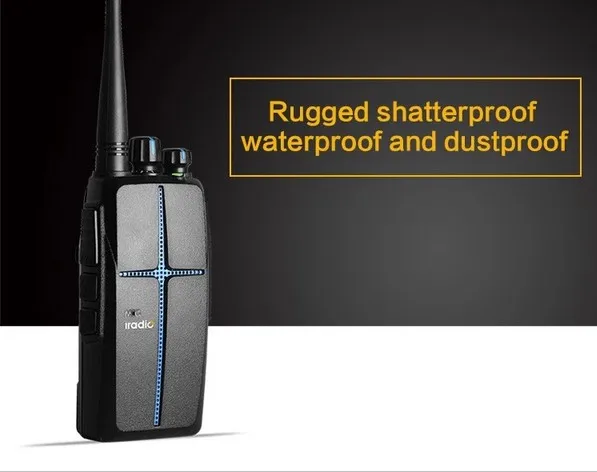 iradio CP-680 дальняя рация 10 Вт vhf/uhf Высокая мощность Портативное двухстороннее радио PMR пылезащитный