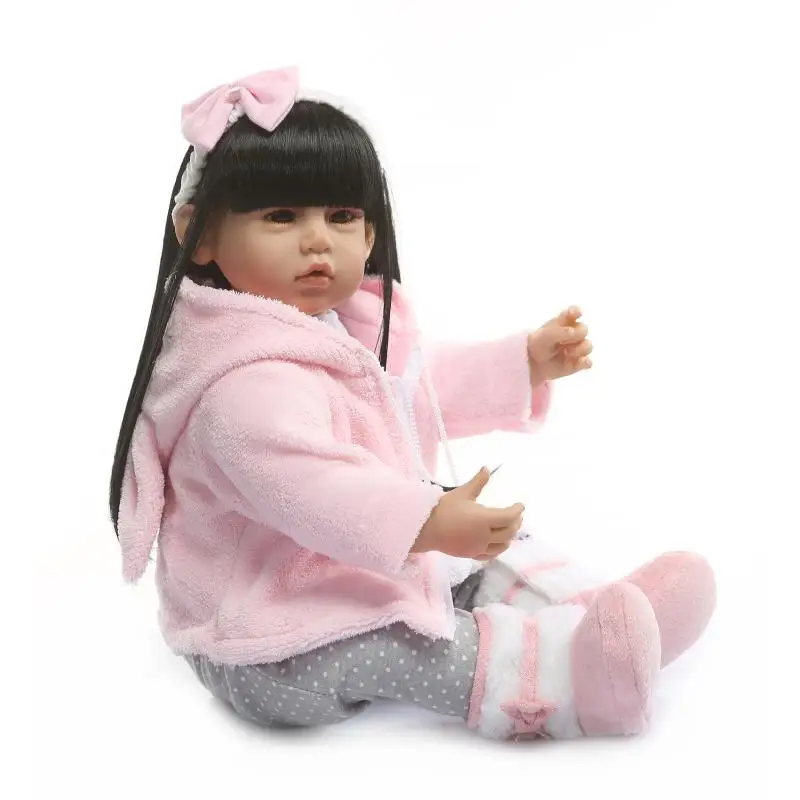 52 см Силиконовая виниловая Кукла Reborn Baby Doll игрушки reborn Girl Princess Bebe alive doll bebe подарок