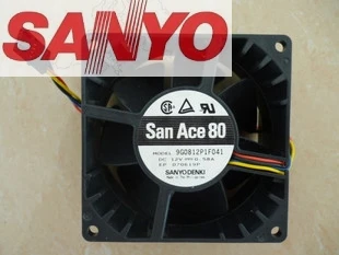 Вентилятор охлаждения для компьютера Sanyo 9G0812P1F041, 8 см, 12 В, 0,58 А, для Dell OptiPlex GX520, GX620