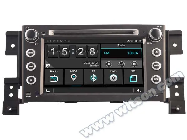 Специальный автомобильный DVD плеер 7 дюймов для Suzuki Grand Vitara 2005 2015 с поддержкой