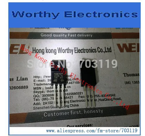 

Free shipping 10pcs/lot STP10NK70ZFP STP10NK70Z STP10NK70 TO-220F