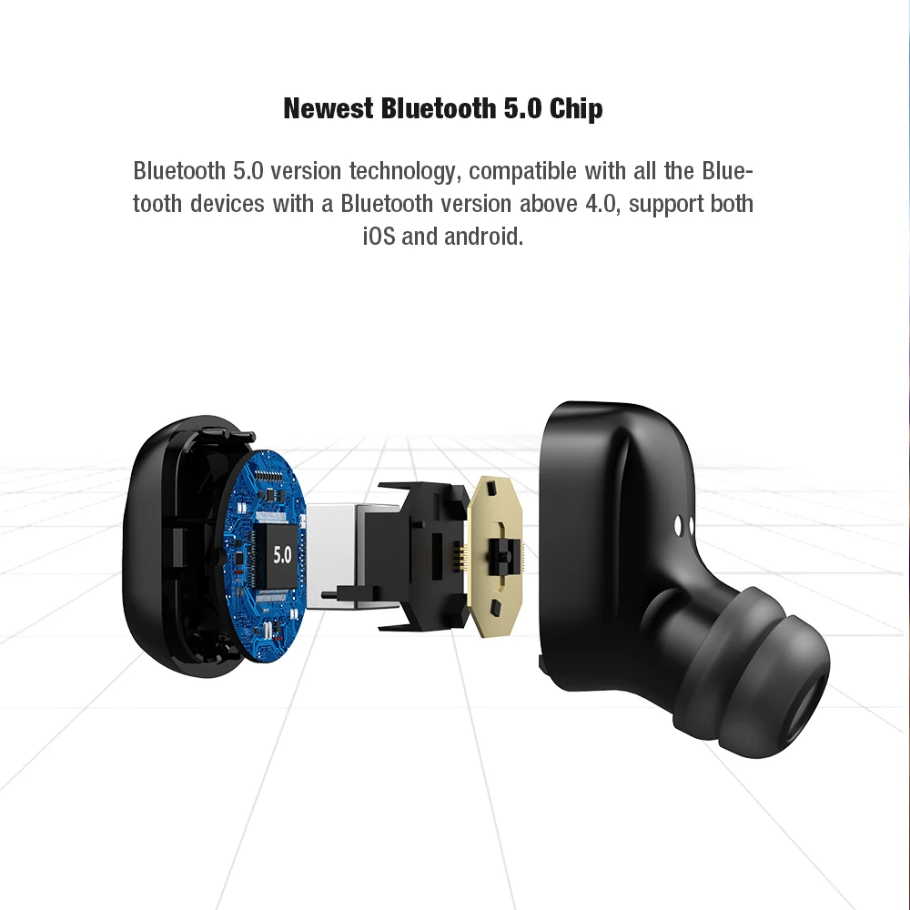 Bluetooth наушники DACOM K6H Pro встроенный микрофон Беспроводные стереонаушники вкладыши