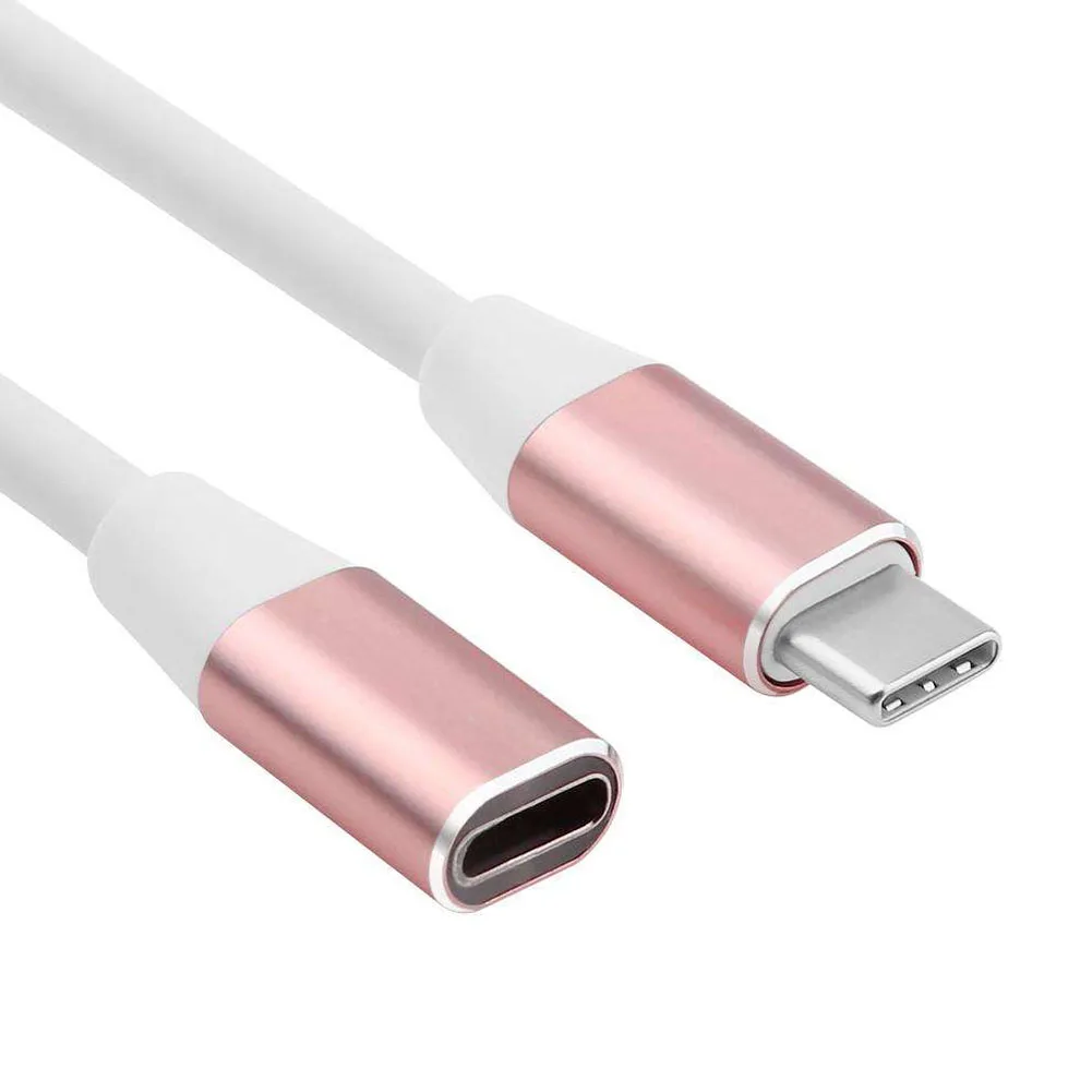 1 м USB 3 Type-C Удлинительный зарядный кабель USB-C Кабель с разъемом Папа-мама