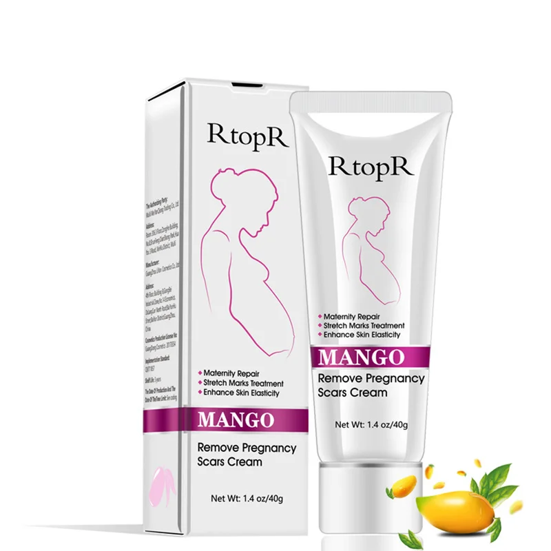 

Mango Remove Pregnancy Scar Acne Cream Stretch Marks Treatment Maternity Repair Anti-Aging Anti Winkles Firming Body Cream TSLM2