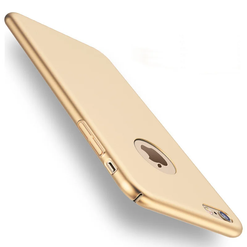 Ультра-тонкий матовый чехол Coque для iPhone 7 Plus Крышка Plus/6/6 S/8 X твёрдый Fundas 6 плюс 32/64/128