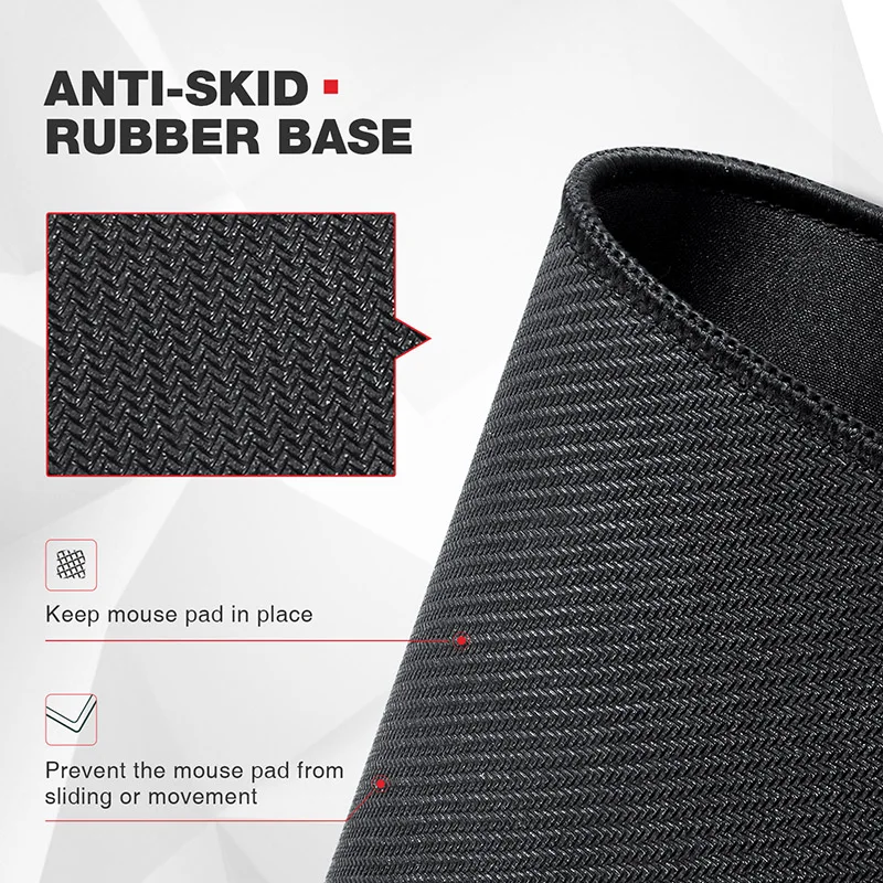 HAVIT Мышь коврик черный резиновый Водонепроницаемый компьютерной мыши игровой