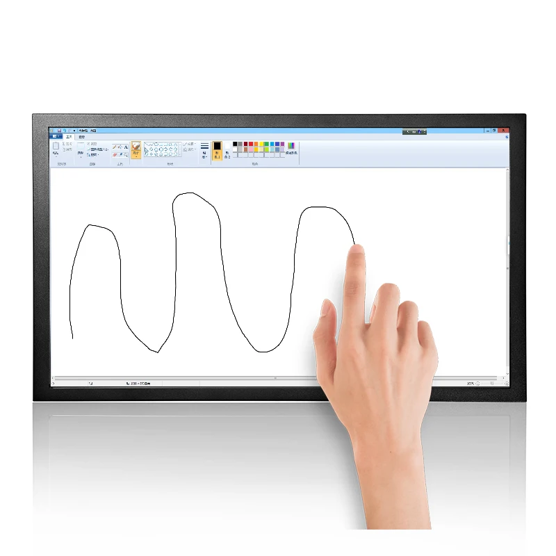 

Распродажа, 19-дюймовый 1440*900 резистивный сенсорный экран, монитор с широким сенсорным экраном 16:10 с интерфейсом AV/BNC/VGA/HDMI/USB