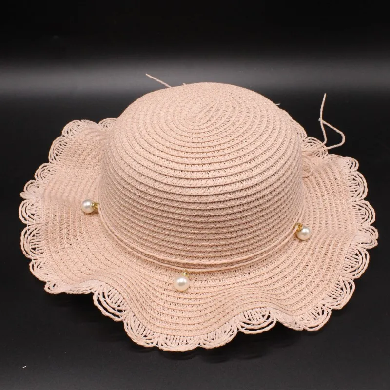 Seioum Girls Summer Hats Children Straw Hat For Girls Kids Star Sun Cap Panama Hat Baby Hats Caps Children Beach