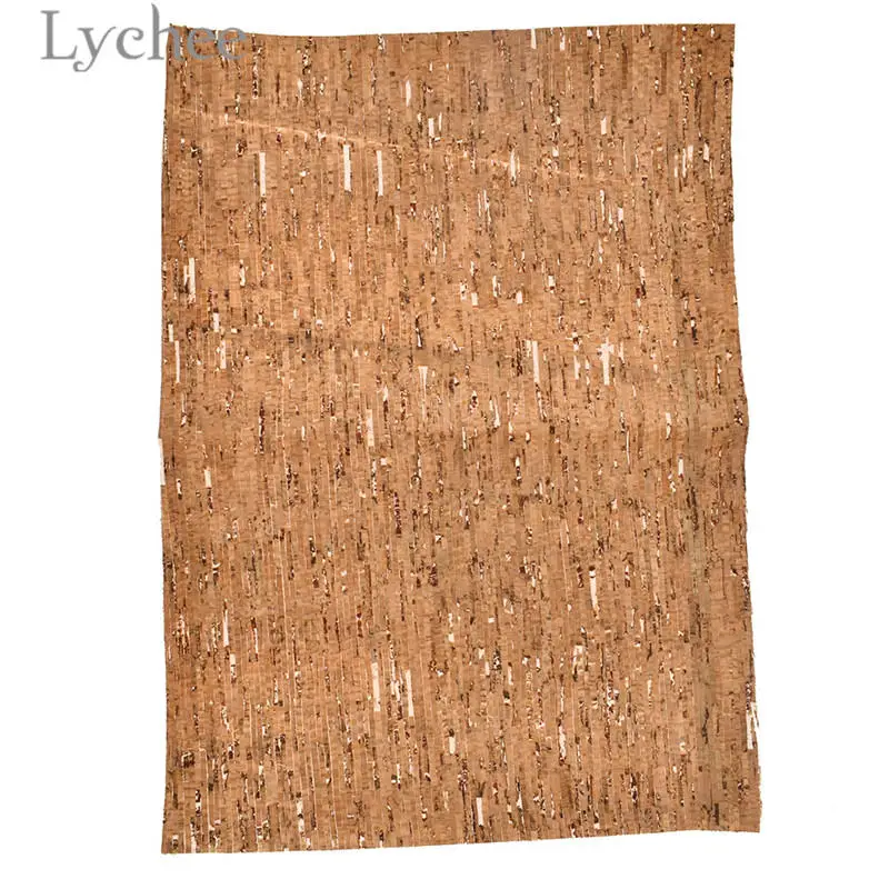 2 Lychee Life 21x29 см A4 мягкая пробковая искусственная ткань высокого качества имитация дерева Синтетическая Кожа DIY материал для сумки ремни одежды - Цвет: 2
