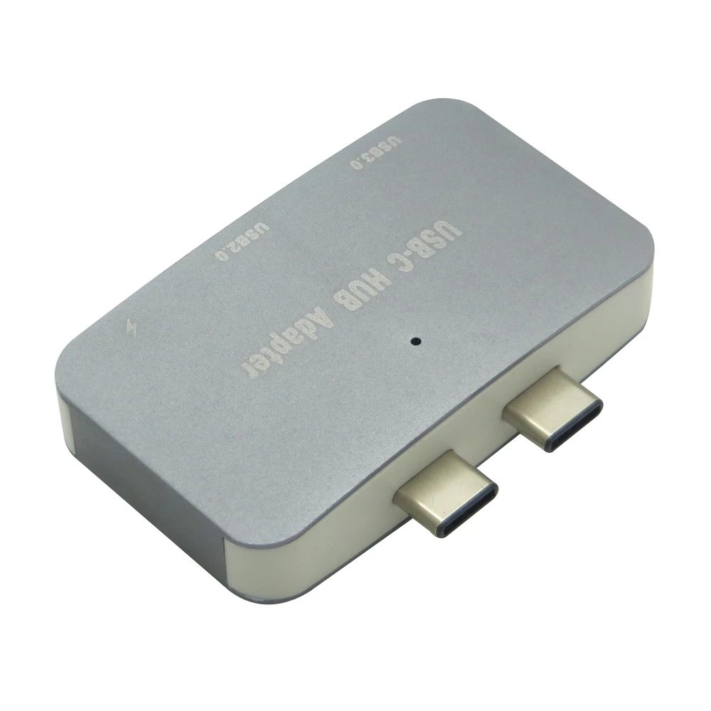 3 в 1 4K 60 Гц двойной USB-концентратор типа C с USB 0 2 Type адаптер для зарядки PD MacBook 13