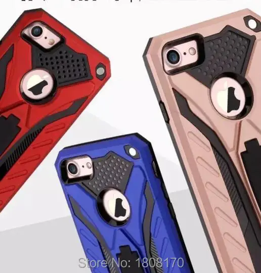 Гибридный чехол C Ku с подставкой в горошек для Iphone XR XS Max X 7 I7 Plus 6 6S SE 5 5S Samsung NOTE9
