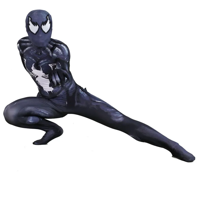 Костюм паука Гвен Стейси косплей костюм Человека-паука Zentai боди костюм для детей и взрослых