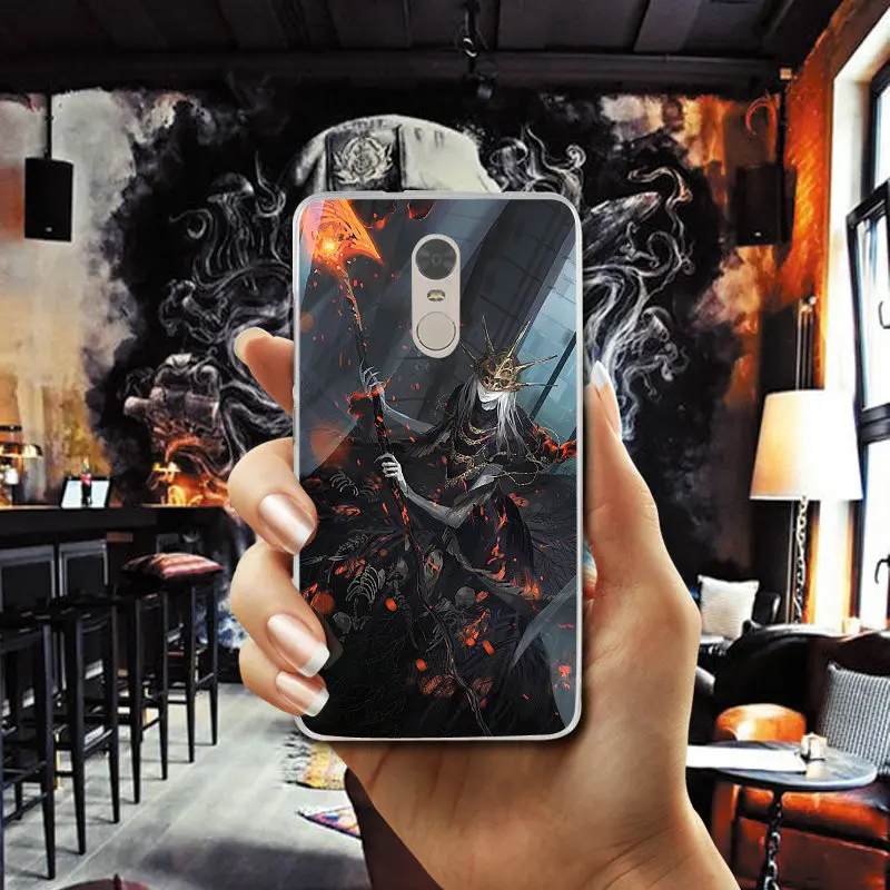 Soft TPU Phone Cases for Xiaomi Mi Redmi Note 2 3 3S 4 4X 4A 5 5S 6 8 A1 Pro Plus Coque Shell Bags Fashionable Bloodborne Games |