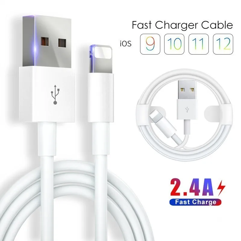 0 25 м 1 5 2 USB кабель для iPhone 6s 6 7 8 xs max зарядный Быстрая зарядка данных usb Шнур Apple Lightning