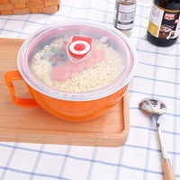 304 stainless steel bowl instant noodle with lid luch box household utensils soup bowl rice bowl keep seal anti scalding bowl
