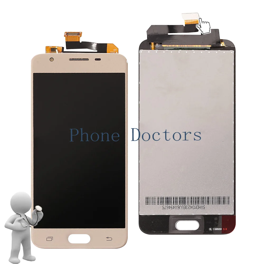 5 0 ''Сенсорный экран Digitizer + ЖК дисплей Дисплей в сборе для Samsung Galaxy J5 Prime G570 G570M