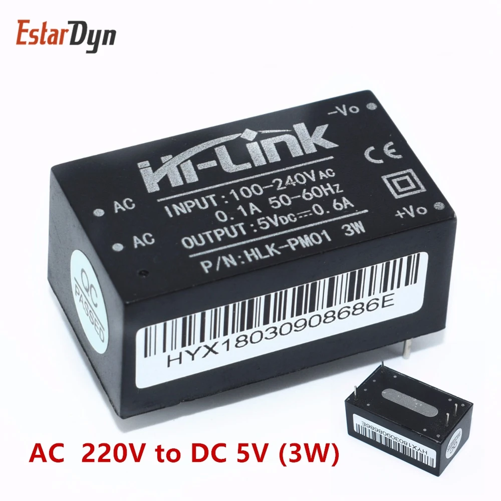 Φ 220V to 5V/3 3 V/12V Мини модуль питания интеллектуальный источника питания|Импульсный