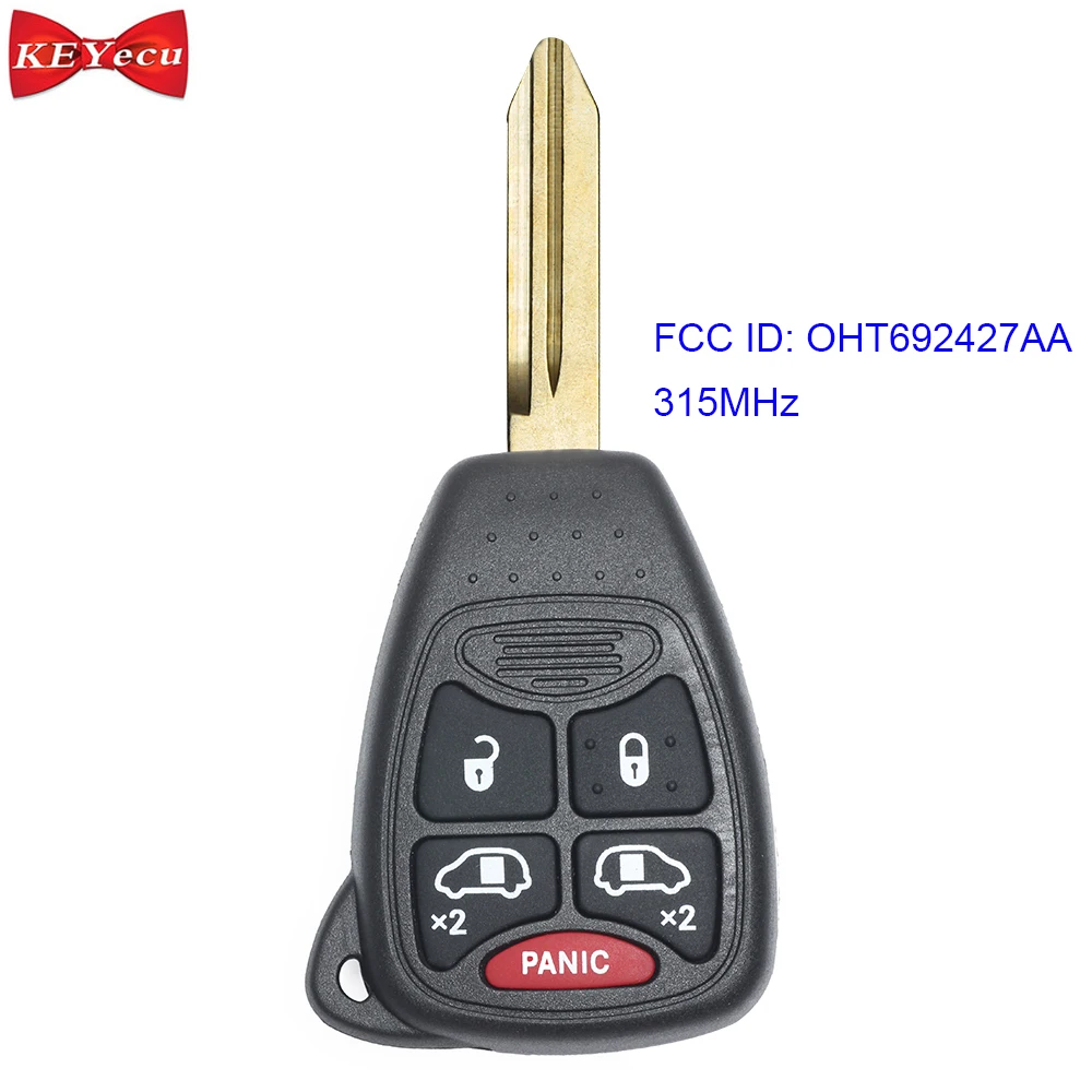 KEYECU для Chrysler 200 Aspen Sebring Dodge Jeep дистанционный ключ OHT692427AA 315 МГц | Автомобили и
