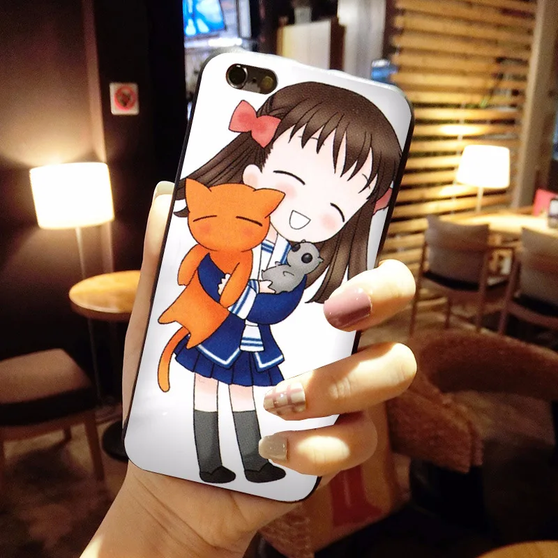 MaiYaCa корзина для фруктов аниме хит продаж Тонкий чехол iPhone 8 7 6 6S Plus X 10 5 5S SE 5C|case for