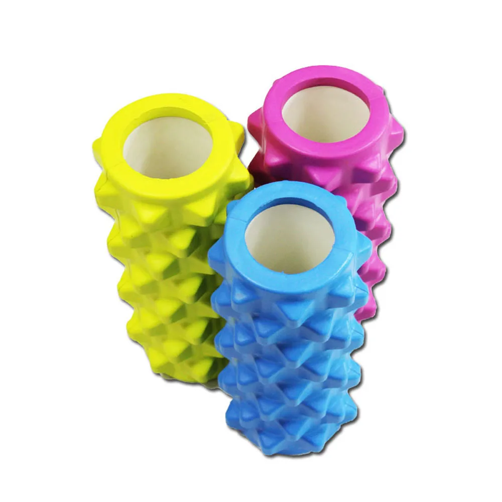 32*10cm Multicolor PU hollow yoga column/Yoga roller for Fitness and Body building |