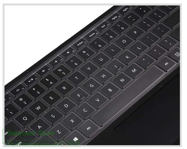 Чехол для ноутбука из прозрачного ТПУ Microsoft Surface 1 2 3 Pro 4 5 Защита клавиатуры